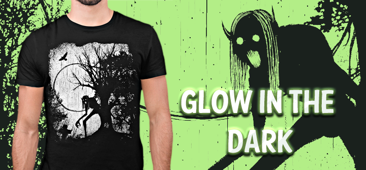 Culture Shock Apparel - Darkness In The Shadows - Glow in the Dark