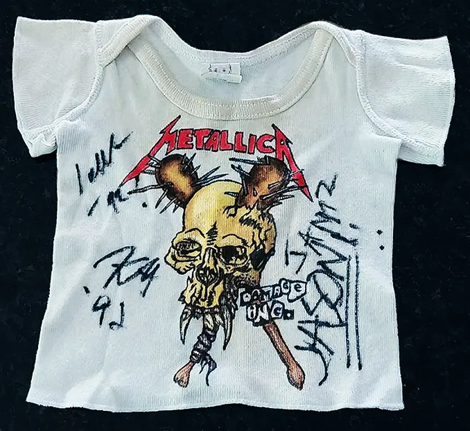 Culture Shock Apparel - First Hand Painted Toddler Shirt From 1991