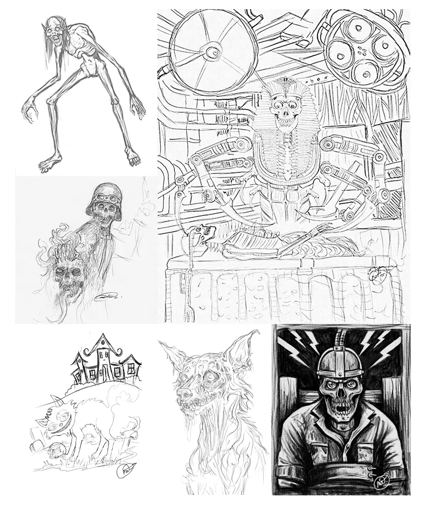 Culture Shock Apparel - Sketches